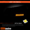 Fits 06-11 Lexus GS300 GS350 GS430 GS450h Replacement Black LED Tail Lights Pair