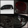 Fits 93-97 Altima Gxe Se Gle JDM Smoked Tail Brake Lights Lamp Pair Left+Right