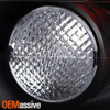 Fits 1999-2002 Mitsubishi Mirage Altezza Black Tail Light Driver+Passenger Side