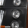 Fits 03-06 Silverado Pickup Truck 1Pc Amber Black Headlights+Bumper Signal Light