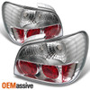 Fits 02-03 Subaru Impreza Wrx Rs 4Dr Sedan Clear Tail Lights Lamp Set Left+Right