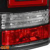 Fits 10-14 Land Rover LR4 Discovery Black DRL LED Tail Brake Lights Left + Right