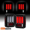 Fits [Sequential Signal] Black 07-18 Jeep Wrangler LED Tail Lights Lamp Pair