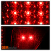 Fits 05-10 Scion Tc Sport Coupe JDM Fully Smoked Lens LED Tail Lights Lamps Pair