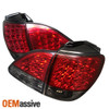 Fits 01-03 Lexus Rx300 Sport JDM Red Smoke 4Pcs LED Tail Lights W/Trunk Piece