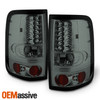 Fits 2004-2008 Ford F150 Truck Smoked LED Tail Lights+Smoked LED 3rd Brake Light