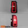 Fits 2015-2020 Chervy Tahoe/Suburban Black Smoked Full LED DRL Tube Tail Lights