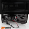 Black Smoked Tail Lights Fits 04-08 Ford F150 Styleside Tube Light Bar LED Lamps