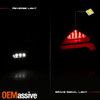 For 2015-2017 Focus Hatchback [LED Sequential] Tube Bar Red Tail Lights Pair