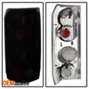 Fits 89-96 *Black Smoked* F-150 F-250 Bronco Pickup Truck Black Tail Lights Pair