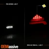 For 2015-2017 Focus Hatchback [LED Sequential] Tube Bar Black Tail Lights Pair