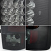 Fits 2002-2006 Ram 1500 03-06 Ram 2500 / 3500 LED Black Smoked Tail Lights Pair