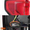 Fits 2015 2016 2017 Ford F150 Pickup Truck Red Clear Full LED DRL Tail Lights