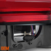 Fits 2015 2016 2017 Ford F150 Pickup Truck Red Clear Full LED DRL Tail Lights