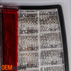Fits 2013 2014 2015 16 17 18 Ram 1500 2500 3500 Black LED Tube Tail Lights Lamps