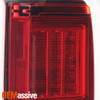 For 2018-19 Ford F150 Truck LED Tube Light Bar Tail Lights Brake Lamp Red Clear