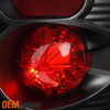 Fits 02-06 Ram 1500 03-05 Ram 2500/3500 Pickup Black Bezel Tail Lights Lamps