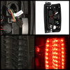 Fits Smoked 97-02 Expedition Sport SUV G2 LED Tail Brake Lights Lamps Left+Right