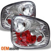Fits 97-99 F-150 Pickup Truck [Flareside Type] Clear Tail Brake Light Lamp Pair