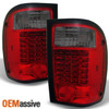 Fits 93-00 Ranger Pickup Truck Pickup Truck Red Smoke LED Tail Brake Lights Lamp