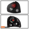 Fits 01-06 Santa Fe Gls Lx Sport SUV Black Tail Lights Brake Lamps Pair Set L+R