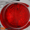 Fits 02-06 Dodge Ram 1500 03-06 Ram 2500/3500 Pickup Clear Tail Lights Lamp Pair