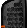 Fits 02-06 Ram 1500 03-05 Ram 2500/3500 Pickup Smoked Smoke LED Tail Lights Set