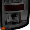Fits 02-06 Ram 1500 03-05 Ram 2500/3500 Pickup Smoked Smoke LED Tail Lights Set