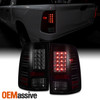 Black Smoked Fits 2009-2018 Ram 1500 10-18 2500/3500 LED Tail Lights Brake Lamp