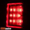 Black Smoked For 2018-2019 Ford F150 Truck LED Tube Light Bar Tail Brake Lamp