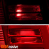 Red Clear Fits 2009-2018 Ram 1500 10-18 2500 / 3500 LED Tail Lights Brake Lamps