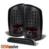 Fits 2007-2008 Ram 1500 07-09 2500 3500 Smoked LED Tail Lights + 3rd Brake Light
