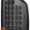 Fits 2007-2008 Ram 1500 07-09 2500 3500 Smoked LED Tail Lights + 3rd Brake Light