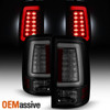 Black Smoked Fits 2013 2014 2015 16 17 18 Ram 1500 2500 3500 LED Tube Tail Light