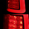 Black Smoked Fits 2013 2014 2015 16 17 18 Ram 1500 2500 3500 LED Tube Tail Light