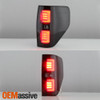 Fits 2009 2010 2011 2012 2013 2014 Ford F150 LED Light Tail Lights - Black Smoke