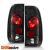 Fits 97-03 F150 99-07 F250 F350 F450 F550 SuperDuty Black Bezel Tail Lights Lamp