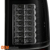 Fits 08-16 Ford F250/F350/F450/F550 LED Tail Lights Brake Lamp Black Smoked Set