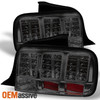 Fits Smoked 05-09 Ford Mustang Sport Coupe LED Tail Brake Light Lamps Left+Right