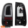 Fit 08-16 Ford F-250 F-350 F-450 F-550 SuperDuty LED Light Bar Tail Lights Black