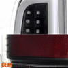 Fit 08-16 Ford F-250 F-350 F-450 F-550 SuperDuty LED Light Bar Tail Lights Black