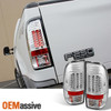 Fits 97-03 F-150 99-07 Superduty Pickup G2 Version Chrome Clear LED Tail Lights