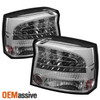 Fits 2009-10 Dodge Charger SXT SRT-8 Se R/T V8 Clear Full LED Brake Tail Lights