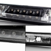 Fit 97-03 Ford F150 Black Rear Tail Lights+LED 3Rd Brake Light Replacement Combo
