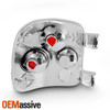 Fits 99-04 Silverado GMC Sierra Stepside Pickup Truck Chrome Tail Lights Lamps