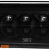 Fits 2002-2006 Ram 1500 2003-2006 2500 3500 Black LED Tail Lights+3rd Brake Lamp