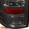 Fits 2009-2018 Ram 1500 10-18 Ram 2500/3500 Pickup Smoked LED Tail Lights Lamps