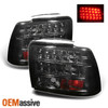 Fits Smoked 99-04 Mustang Gt Cobra Sport Coupe Full LED Tail Lights Lamps Pair