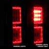 Fits 2015-2017 Ford F150 F-150 Red LED Tube Taillights + Red LED 3Rd Brake Light