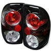 Fits 97-04 Dodge Dakota Slt Sport Pickup Truck Black Tail Lights Lamp Left+Right